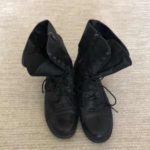 Nine West Combat Boots